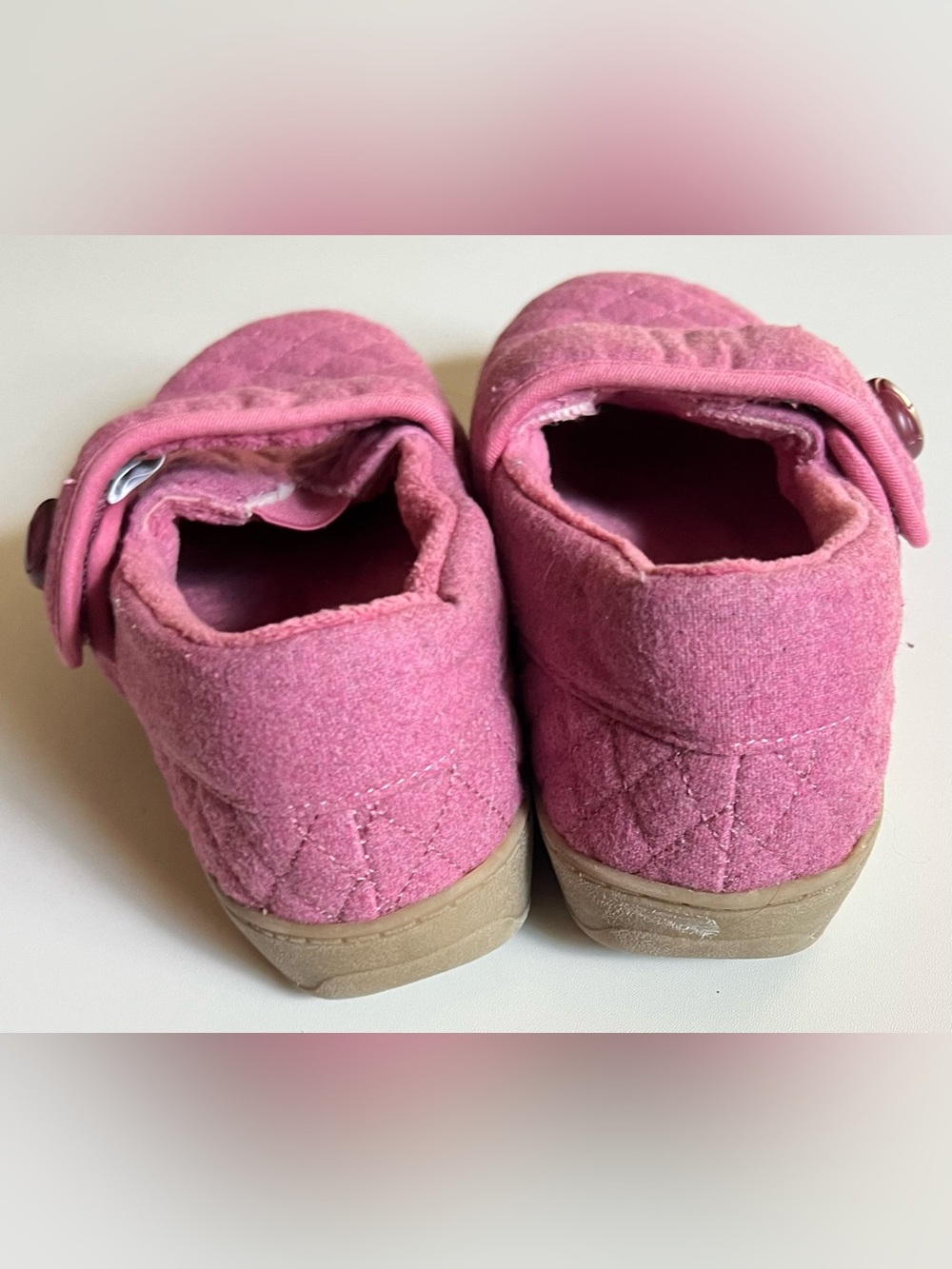 Vionic Jackie Rhubarb Pink Quilted Slippers 7 - Picture 5 of 13